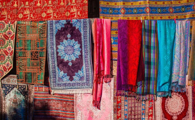 Shopping for Textiles and Perfumes
