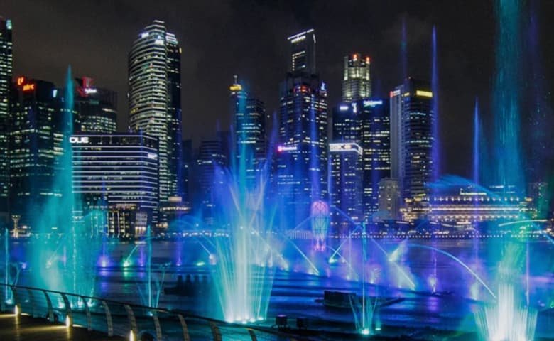 What to Expect at the Marina Bay Sands Light Show
