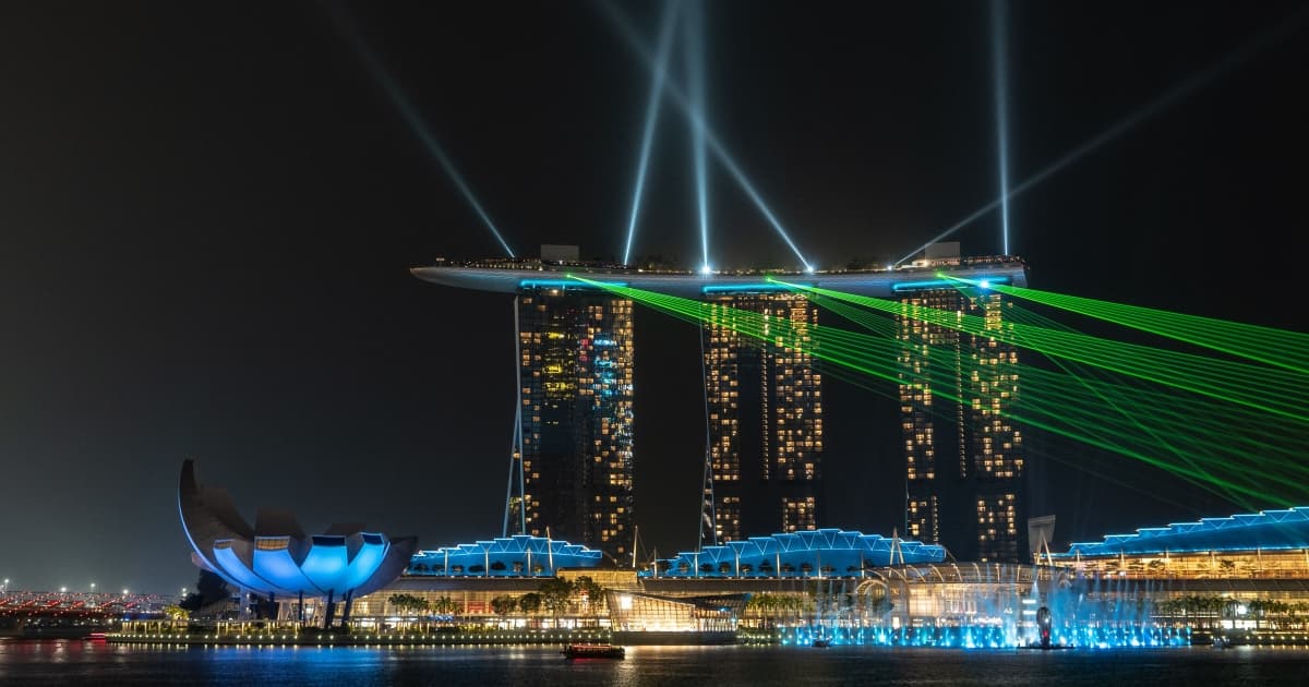 Marina Bay Sands Light Show