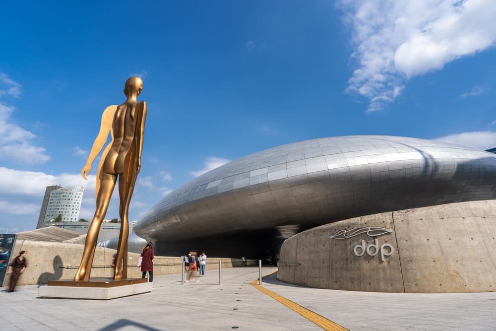 Dongdaemun Design Plaza (DDP) in Seoul 