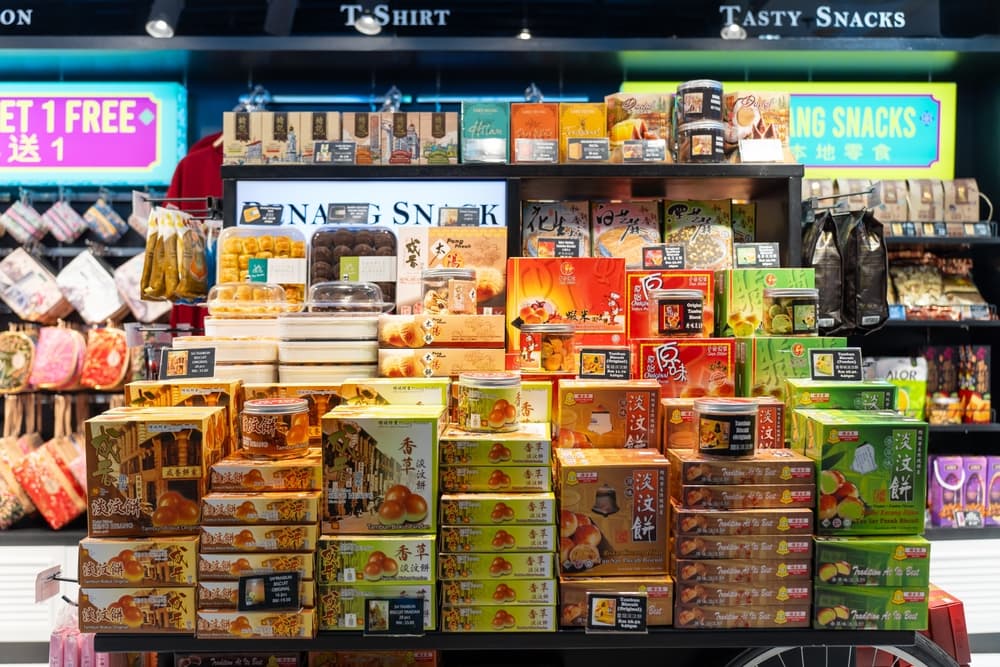 Collection of Malaysian souvenirs