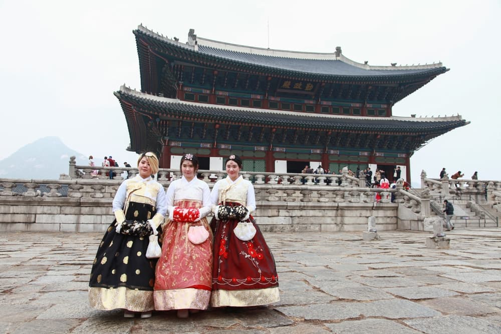 Gyeongbokgung Palace During Seollal