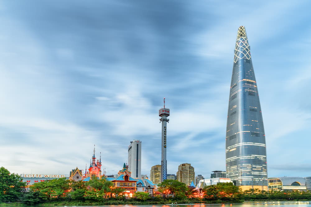 Lotte World Tower observation deck