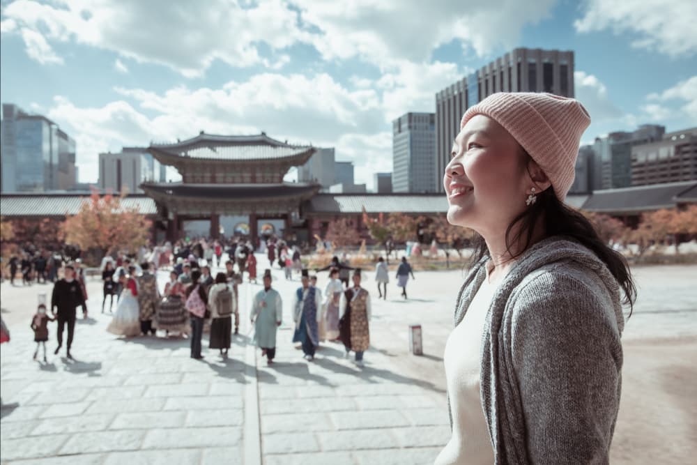 Seoul during winter