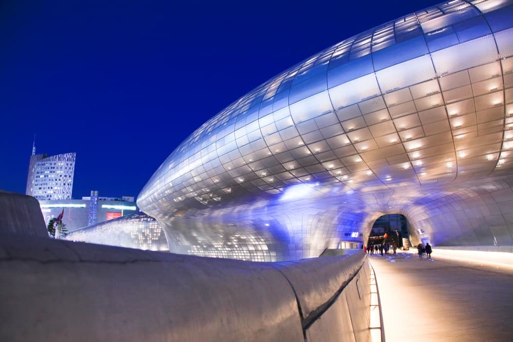 Dongdaemun Design Plaza (DDP) in Seoul 