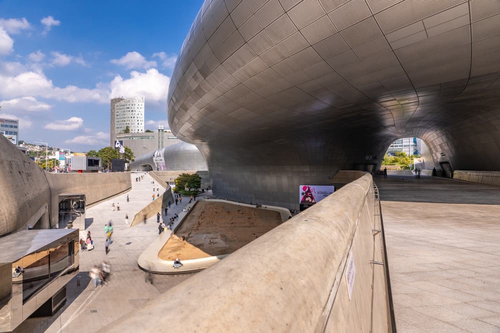 Dongdaemun Design Plaza (DDP) in Seoul 