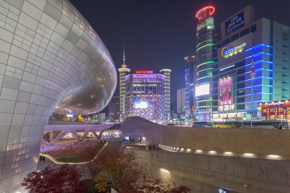 Dongdaemun Design Plaza Night