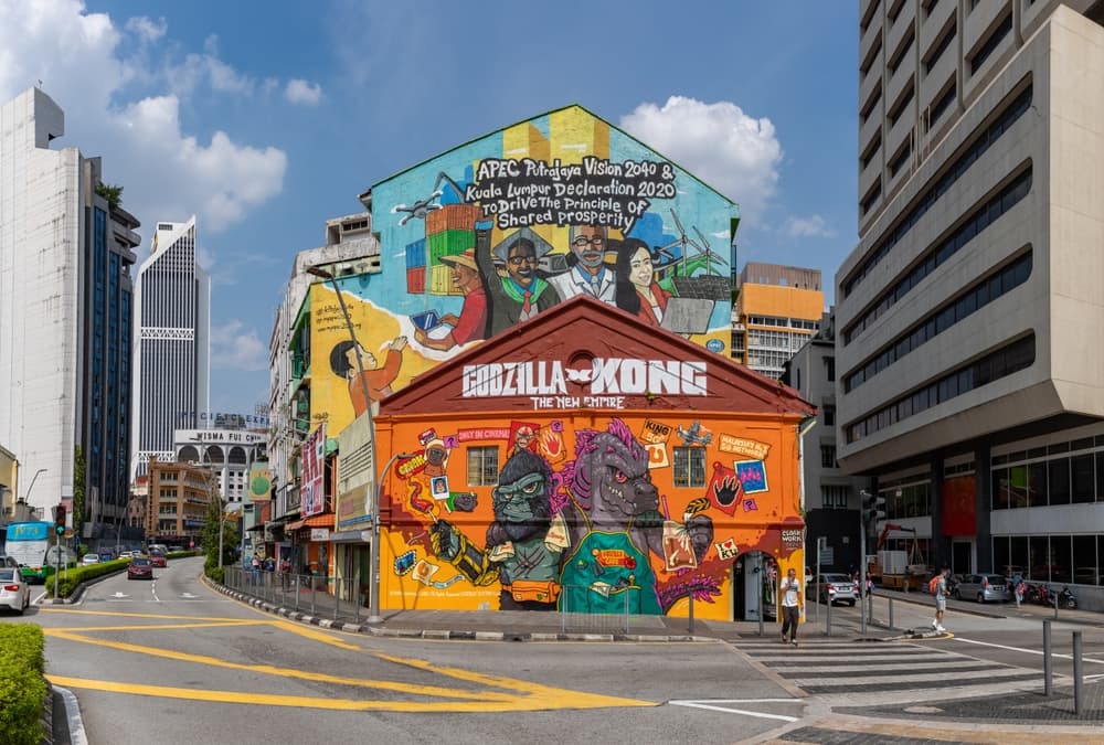 kuala lumpur mural