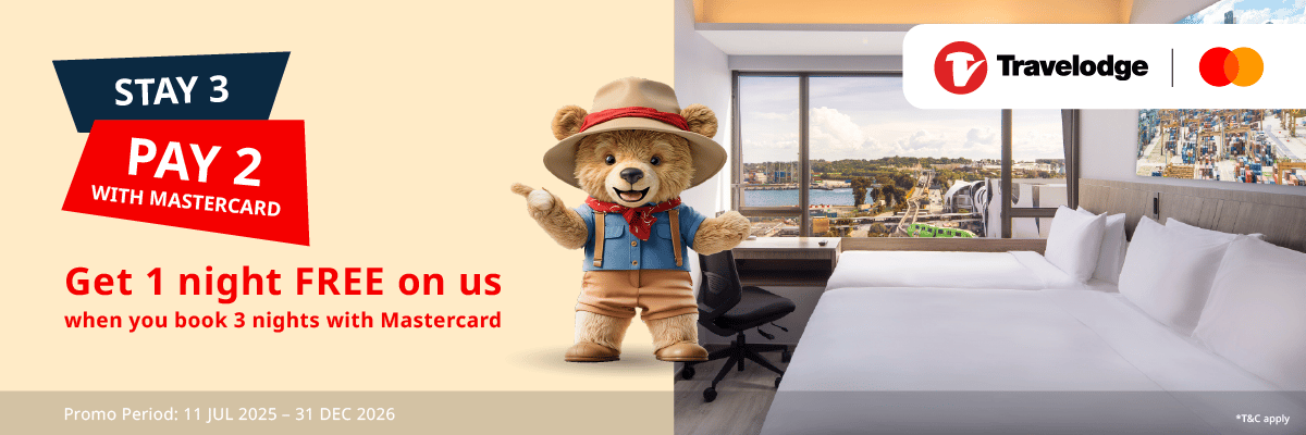 Mastercard Stay 3, Pay 2_Hero Banner_EN