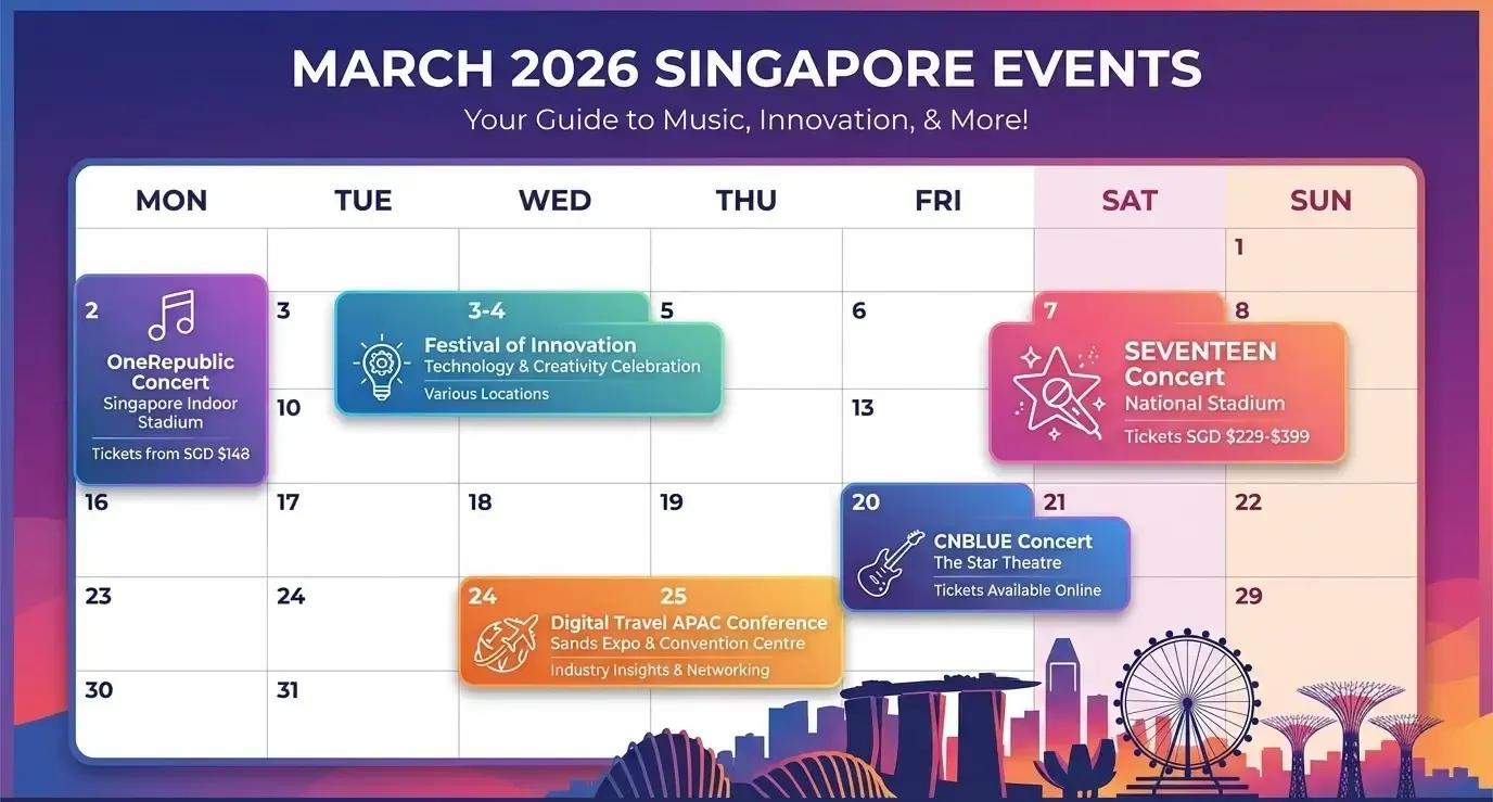 March 2026 Events Calendar
