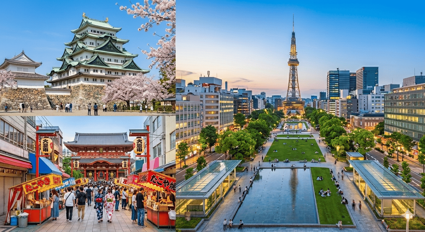Top Attractions Easier to Visit from Central Nagoya