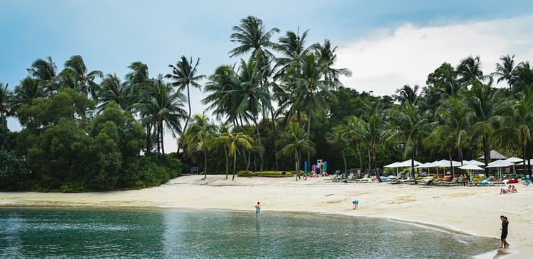Sentosa Beaches for Sun, Sand, and Sea Retreat in Singapore