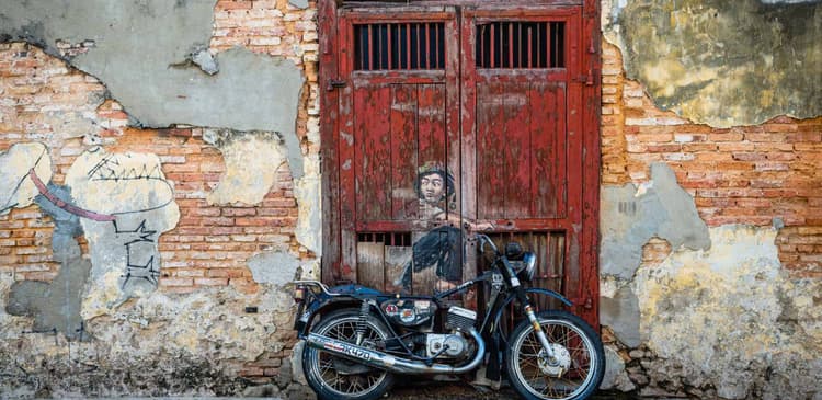 Arte di strada a Penang: 9 murales e installazioni da non perdere