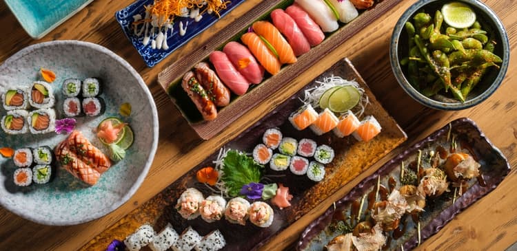 Kyoto-sushi fra lokale favoritter og turistvalg til restauranter for ethvert budsjett