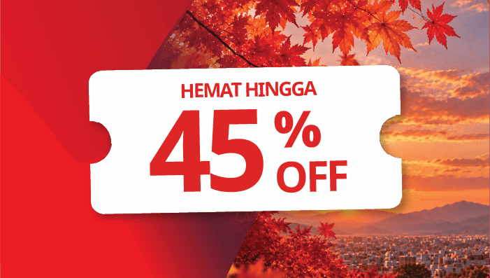 Halo, Diskon Musim Gugur!